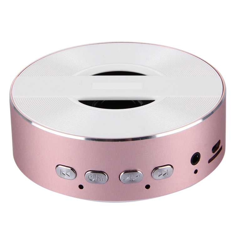Portable Round Shaped Bluetooth Stereo Speaker, with Built-in MIC, Support Hands-free Calls & TF Card & AUX IN, Bluetooth Distance: 10m