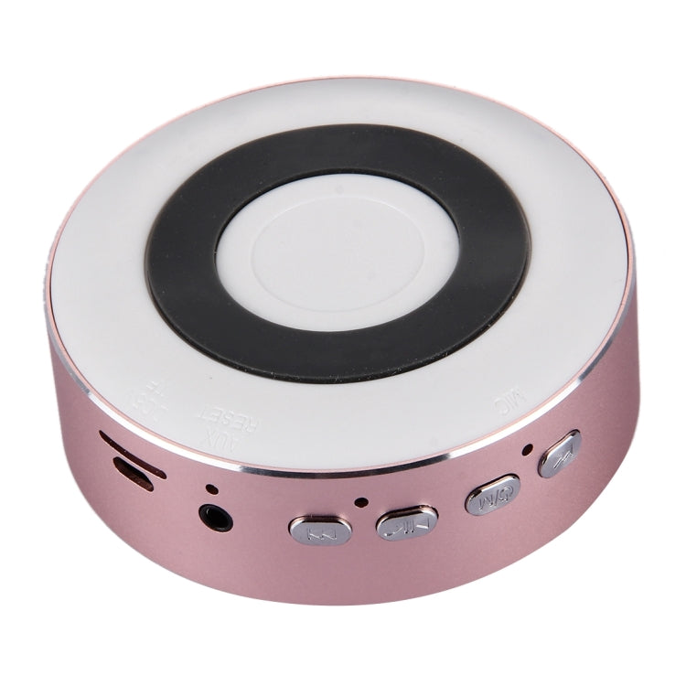 Portable Round Shaped Bluetooth Stereo Speaker, with Built-in MIC, Support Hands-free Calls & TF Card & AUX IN, Bluetooth Distance: 10m