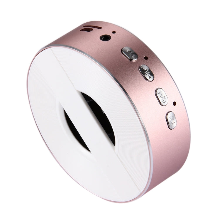 Portable Round Shaped Bluetooth Stereo Speaker, with Built-in MIC, Support Hands-free Calls & TF Card & AUX IN, Bluetooth Distance: 10m