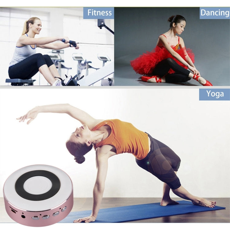 Portable Round Shaped Bluetooth Stereo Speaker, with Built-in MIC, Support Hands-free Calls & TF Card & AUX IN, Bluetooth Distance: 10m