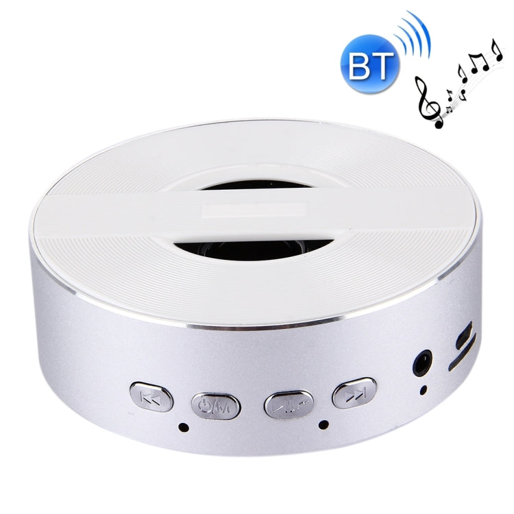 Portable Round Shaped Bluetooth Stereo Speaker, with Built-in MIC, Support Hands-free Calls & TF Card & AUX IN, Bluetooth Distance: 10m