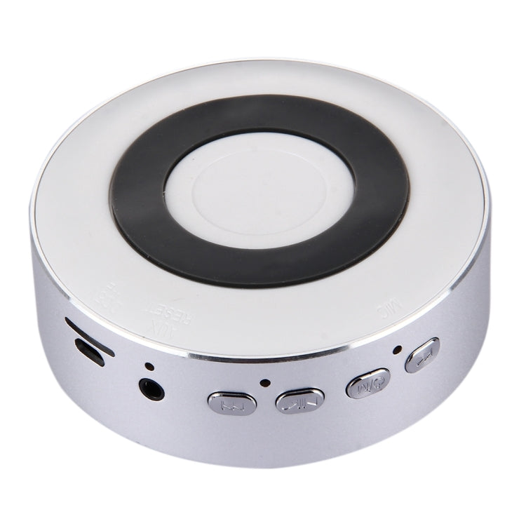 Portable Round Shaped Bluetooth Stereo Speaker, with Built-in MIC, Support Hands-free Calls & TF Card & AUX IN, Bluetooth Distance: 10m
