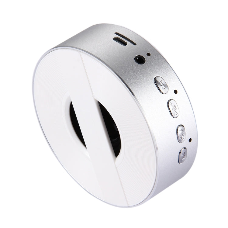 Portable Round Shaped Bluetooth Stereo Speaker, with Built-in MIC, Support Hands-free Calls & TF Card & AUX IN, Bluetooth Distance: 10m