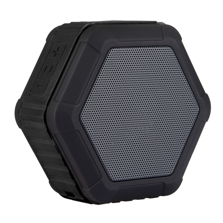 BT508 Portable Life Waterproof Bluetooth Stereo Speaker with Built-in MIC & Hook, Support Hands-free Calls & TF Card & FM, Bluetooth Distance: 10m