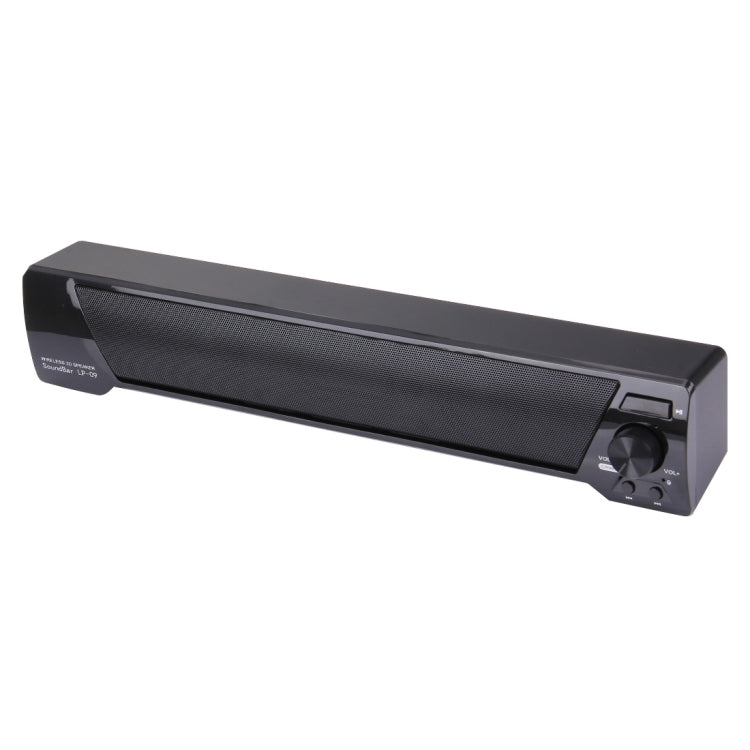 Soundbar LP-09 Wireless Bluetooth Subwoofer Speaker, For iPad / iPhone / Other Mobile Phone / PC(Black)