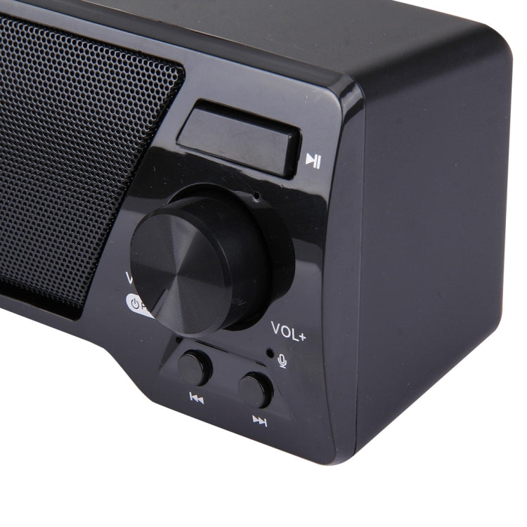 Soundbar LP-09 Wireless Bluetooth Subwoofer Speaker, For iPad / iPhone / Other Mobile Phone / PC(Black)