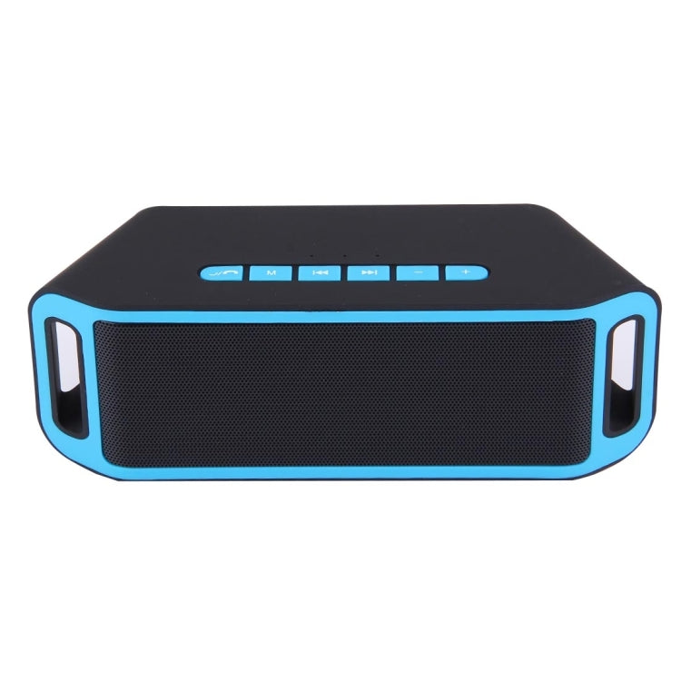 S816 Portable Bluetooth Stereo Speaker, with Built-in MIC, Support Hands-free Calls & TF Card & AUX IN, Bluetooth Distance: 10m(Blue)