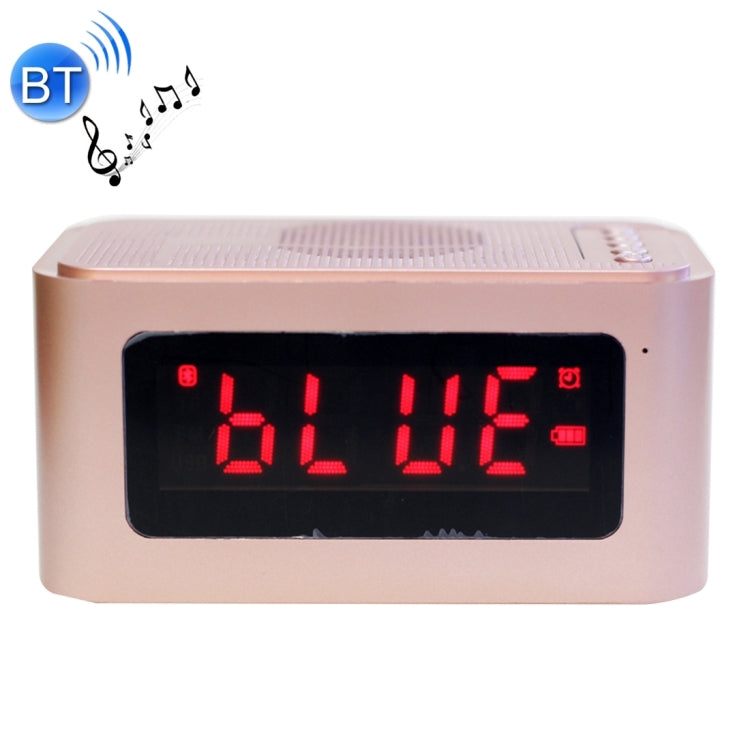 X16 Portable Bluetooth Stereo Speaker, Support Hands-free & TF Card & AUX IN & FM & Alarm, Bluetooth Distance: 10m