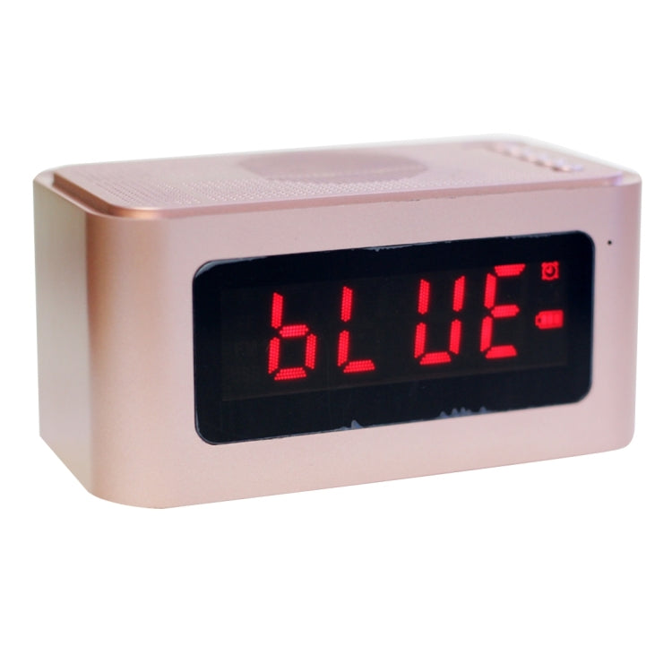 X16 Portable Bluetooth Stereo Speaker, Support Hands-free & TF Card & AUX IN & FM & Alarm, Bluetooth Distance: 10m