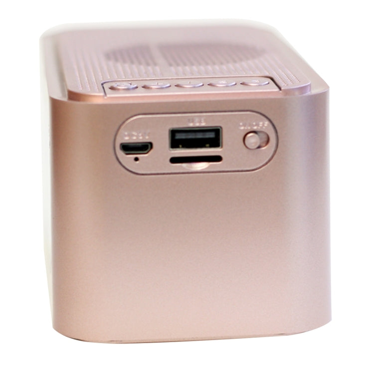 X16 Portable Bluetooth Stereo Speaker, Support Hands-free & TF Card & AUX IN & FM & Alarm, Bluetooth Distance: 10m