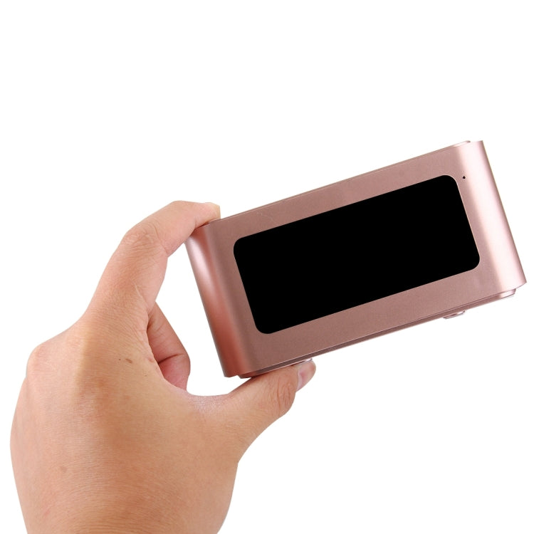 X16 Portable Bluetooth Stereo Speaker, Support Hands-free & TF Card & AUX IN & FM & Alarm, Bluetooth Distance: 10m