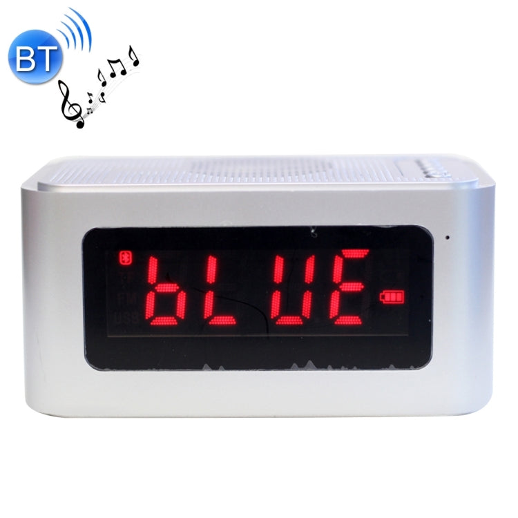 X16 Portable Bluetooth Stereo Speaker, Support Hands-free & TF Card & AUX IN & FM & Alarm, Bluetooth Distance: 10m