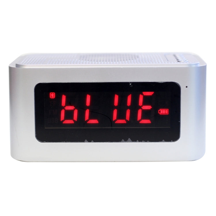 X16 Portable Bluetooth Stereo Speaker, Support Hands-free & TF Card & AUX IN & FM & Alarm, Bluetooth Distance: 10m