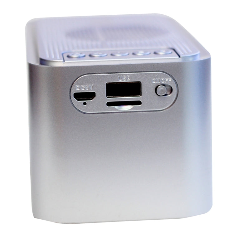 X16 Portable Bluetooth Stereo Speaker, Support Hands-free & TF Card & AUX IN & FM & Alarm, Bluetooth Distance: 10m
