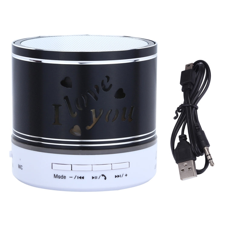 A9L Mini Portable Bluetooth Stereo Speaker with RGB LED Light, Built-in MIC, Support Hands-free Calls & TF Card & AUX