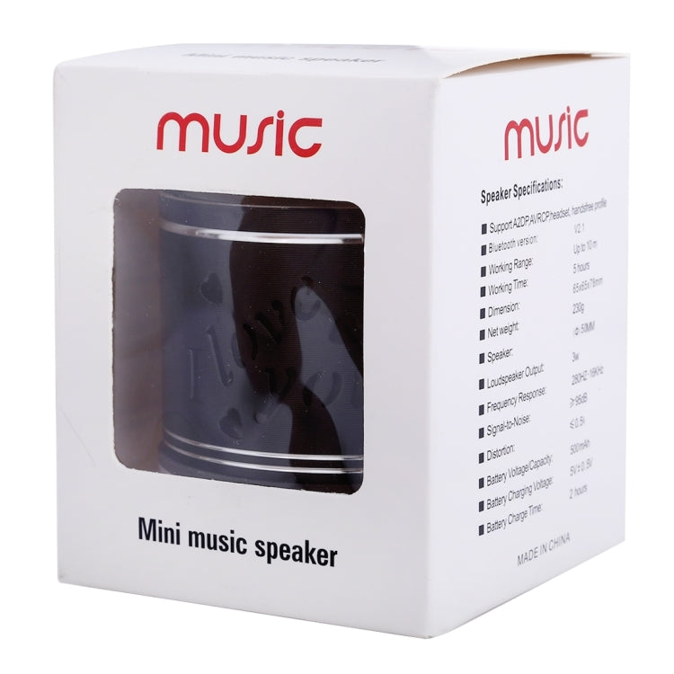A9L Mini Portable Bluetooth Stereo Speaker with RGB LED Light, Built-in MIC, Support Hands-free Calls & TF Card & AUX