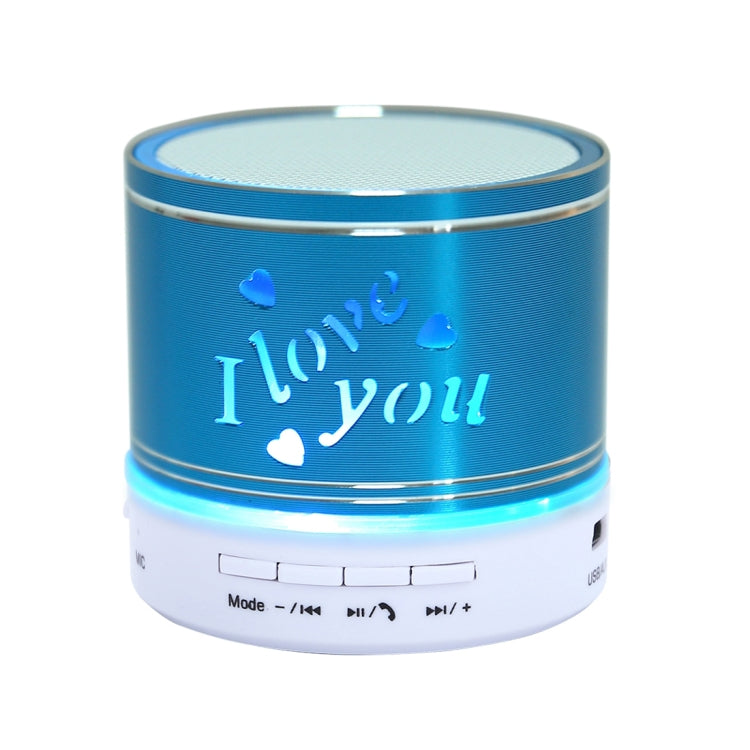 A9L Mini Portable Bluetooth Stereo Speaker with RGB LED Light, Built-in MIC, Support Hands-free Calls & TF Card & AUX