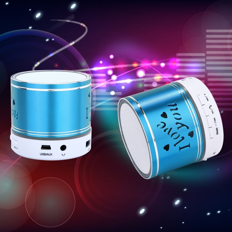 A9L Mini Portable Bluetooth Stereo Speaker with RGB LED Light, Built-in MIC, Support Hands-free Calls & TF Card & AUX
