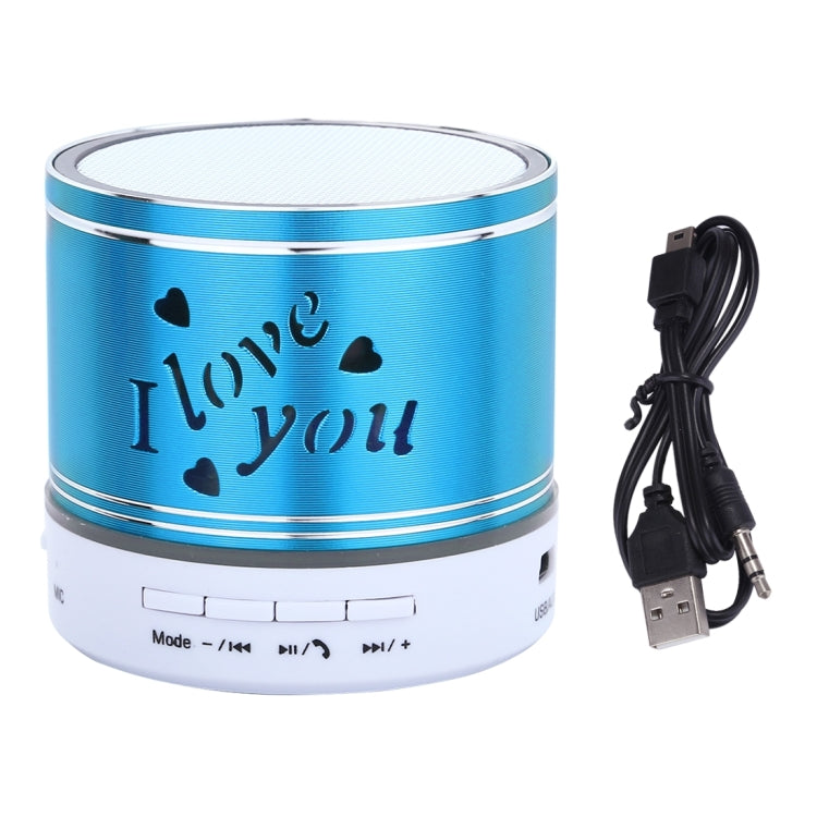 A9L Mini Portable Bluetooth Stereo Speaker with RGB LED Light, Built-in MIC, Support Hands-free Calls & TF Card & AUX