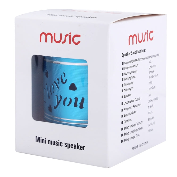 A9L Mini Portable Bluetooth Stereo Speaker with RGB LED Light, Built-in MIC, Support Hands-free Calls & TF Card & AUX