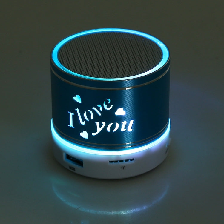 A9L Mini Portable Bluetooth Stereo Speaker with RGB LED Light, Built-in MIC, Support Hands-free Calls & TF Card & AUX