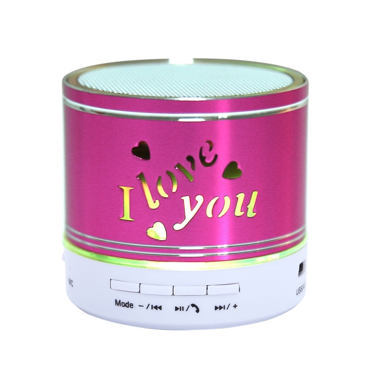 A9L Mini Portable Bluetooth Stereo Speaker with RGB LED Light, Built-in MIC, Support Hands-free Calls & TF Card & AUX