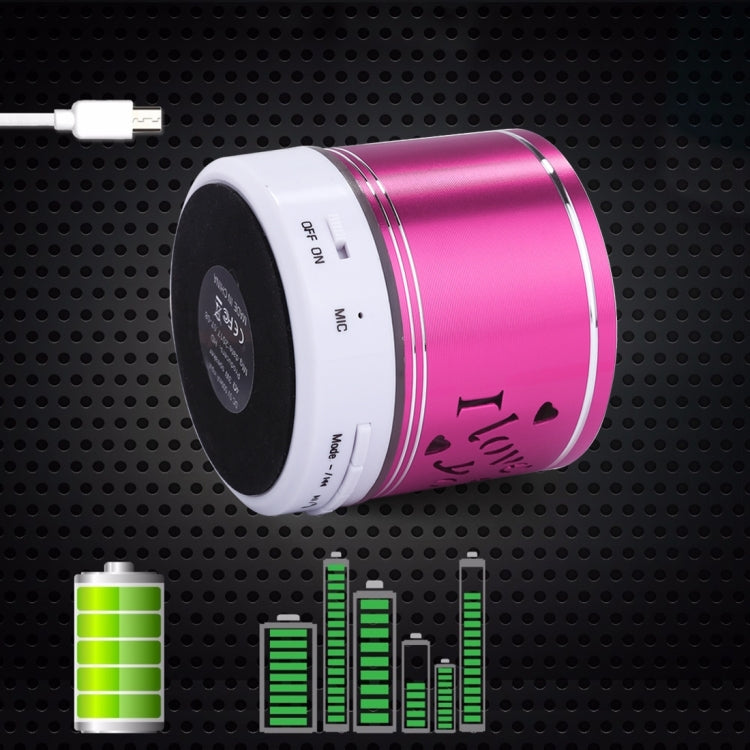 A9L Mini Portable Bluetooth Stereo Speaker with RGB LED Light, Built-in MIC, Support Hands-free Calls & TF Card & AUX