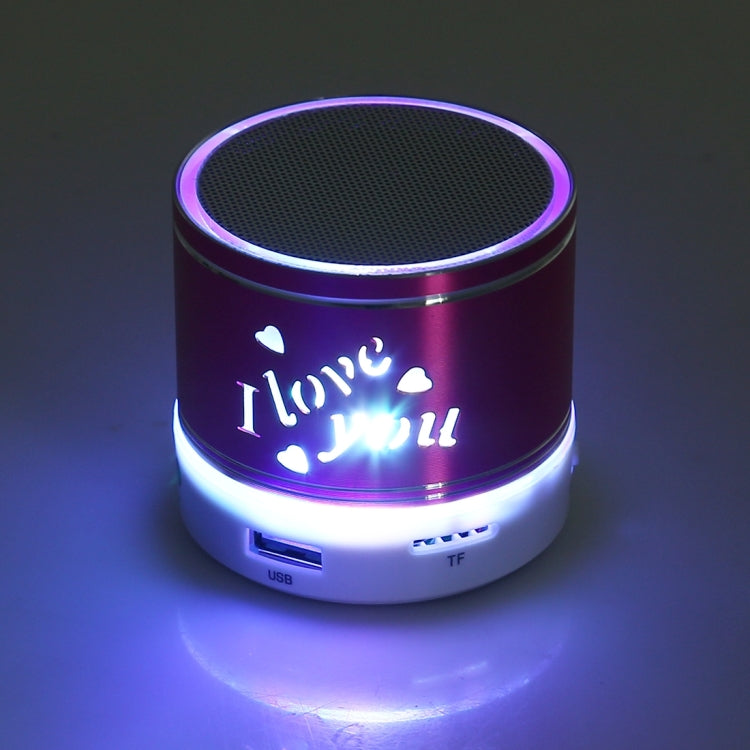 A9L Mini Portable Bluetooth Stereo Speaker with RGB LED Light, Built-in MIC, Support Hands-free Calls & TF Card & AUX