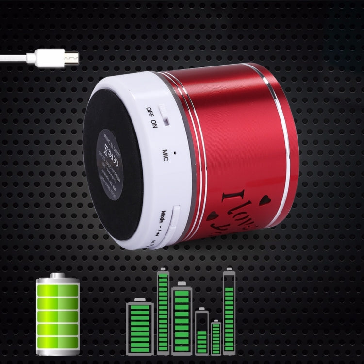 A9L Mini Portable Bluetooth Stereo Speaker with RGB LED Light, Built-in MIC, Support Hands-free Calls & TF Card & AUX