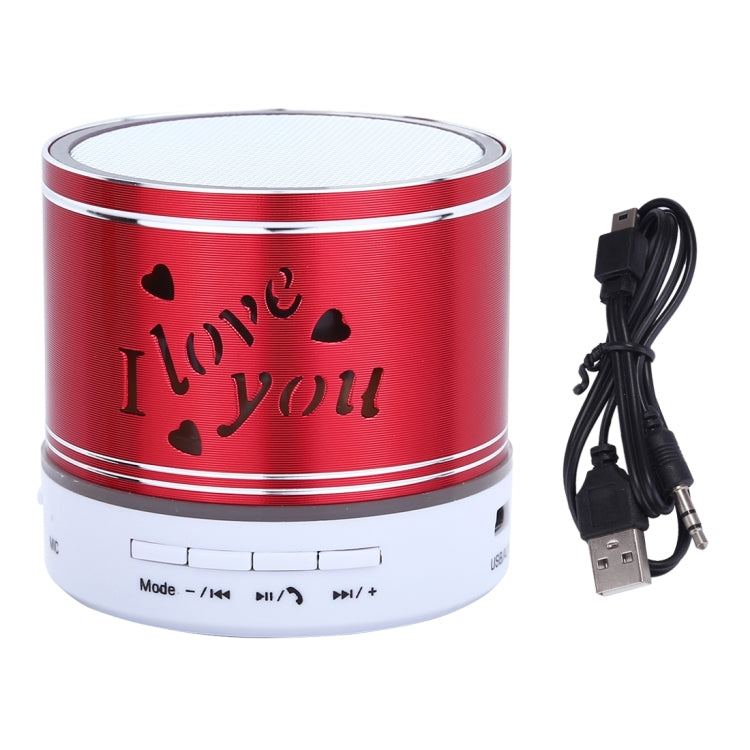 A9L Mini Portable Bluetooth Stereo Speaker with RGB LED Light, Built-in MIC, Support Hands-free Calls & TF Card & AUX