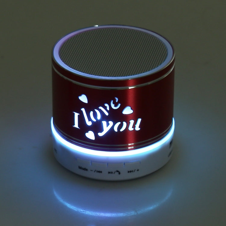 A9L Mini Portable Bluetooth Stereo Speaker with RGB LED Light, Built-in MIC, Support Hands-free Calls & TF Card & AUX