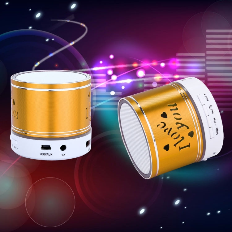A9L Mini Portable Bluetooth Stereo Speaker with RGB LED Light, Built-in MIC, Support Hands-free Calls & TF Card & AUX