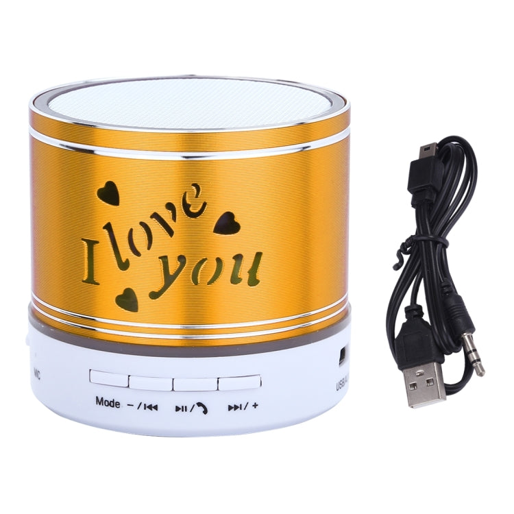 A9L Mini Portable Bluetooth Stereo Speaker with RGB LED Light, Built-in MIC, Support Hands-free Calls & TF Card & AUX