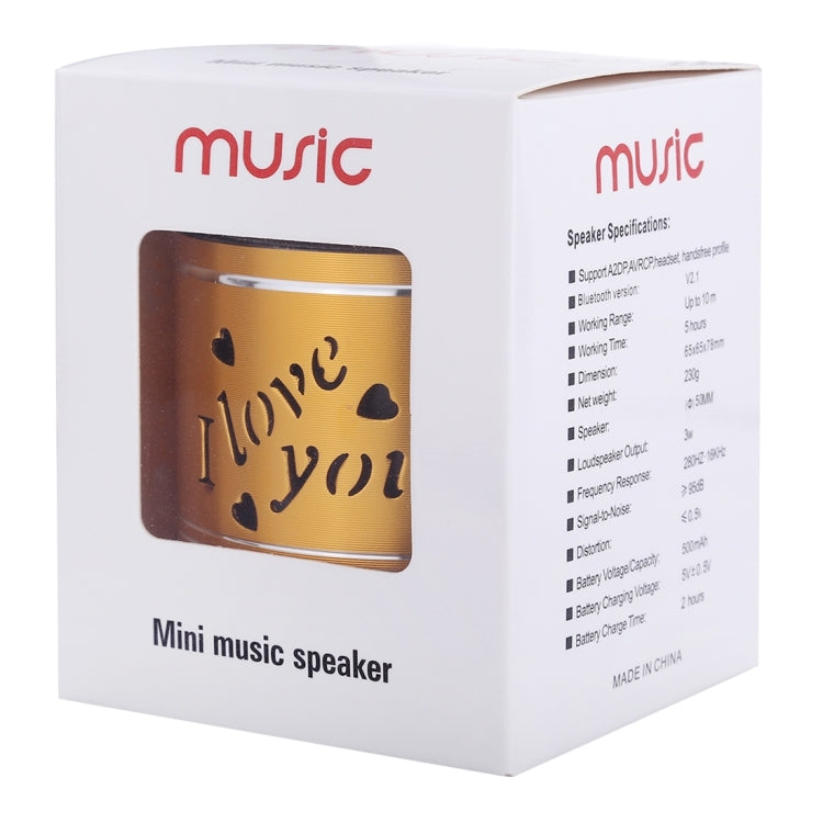 A9L Mini Portable Bluetooth Stereo Speaker with RGB LED Light, Built-in MIC, Support Hands-free Calls & TF Card & AUX
