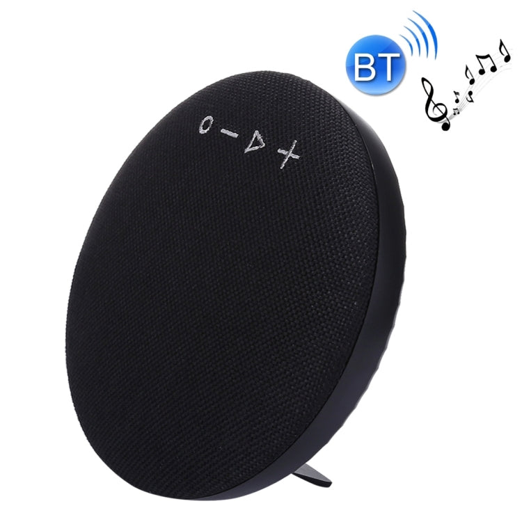 HDY-001 Portable Round Shaped Fabric Design Bluetooth Stereo Speaker, with Built-in MIC, Support Hands-free Calls & TF Card & AUX IN & FM, Bluetooth Distance: 10m