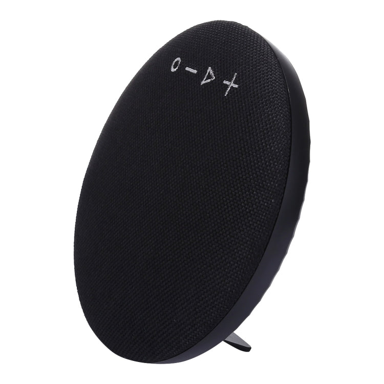 HDY-001 Portable Round Shaped Fabric Design Bluetooth Stereo Speaker, with Built-in MIC, Support Hands-free Calls & TF Card & AUX IN & FM, Bluetooth Distance: 10m
