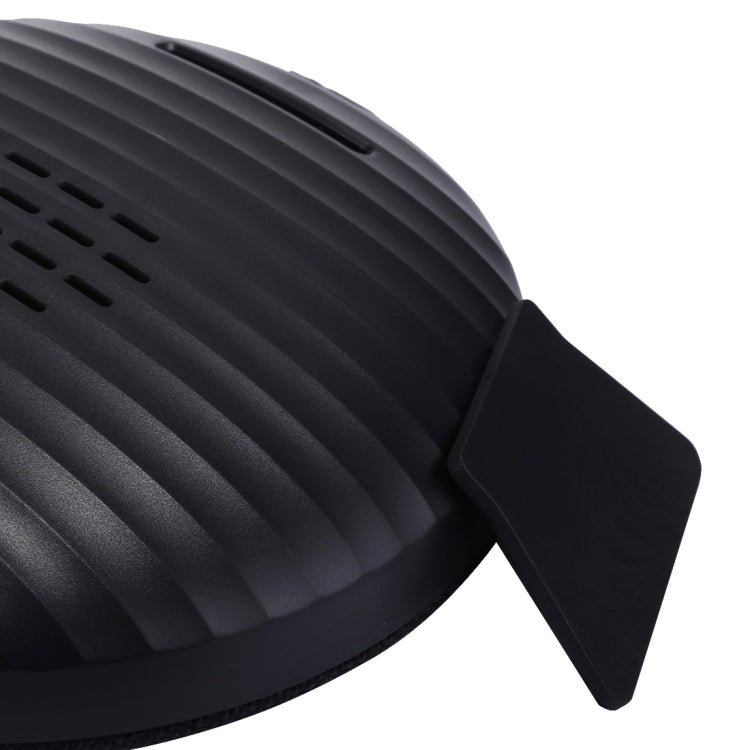 HDY-001 Portable Round Shaped Fabric Design Bluetooth Stereo Speaker, with Built-in MIC, Support Hands-free Calls & TF Card & AUX IN & FM, Bluetooth Distance: 10m