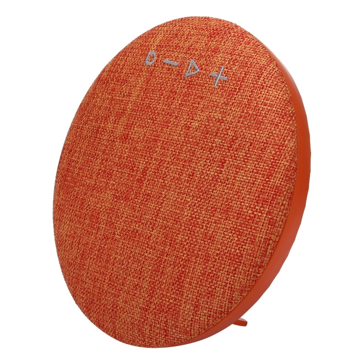 HDY-001 Portable Round Shaped Fabric Design Bluetooth Stereo Speaker, with Built-in MIC, Support Hands-free Calls & TF Card & AUX IN & FM, Bluetooth Distance: 10m