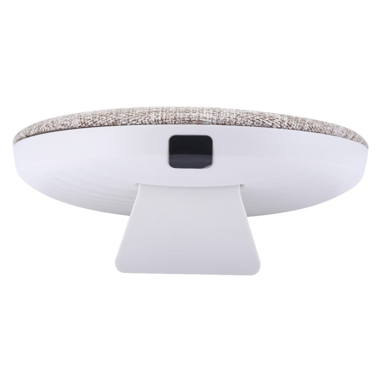 HDY-001 Portable Round Shaped Fabric Design Bluetooth Stereo Speaker, with Built-in MIC, Support Hands-free Calls & TF Card & AUX IN & FM, Bluetooth Distance: 10m