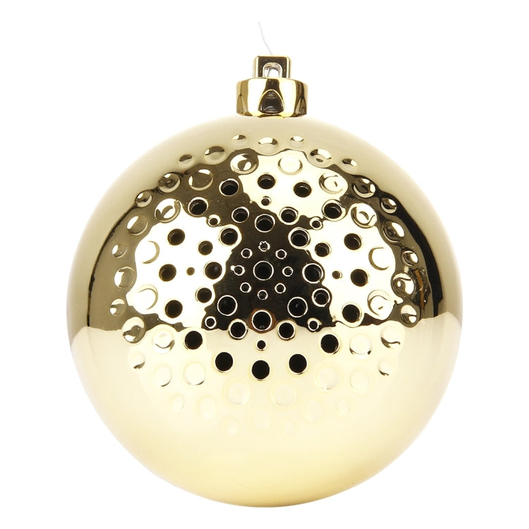 Lovely Hanging Circular Christmas Tree Tune Bluetooth Speaker Portable Wireless Stereo Subwoofer Audio Receiver, For iPhone, Galaxy, Sony, Lenovo, HTC, Huawei, Google, LG, Xiaomi, other Smartphones(Gold)