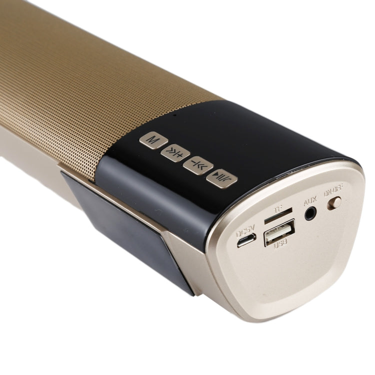 B28S New Big Bluetooth V3.0+EDR Stereo Speaker with LCD Display, Built-in MIC, Support Hands-free Calls & TF Card & AUX IN, Bluetooth Distance: 10m