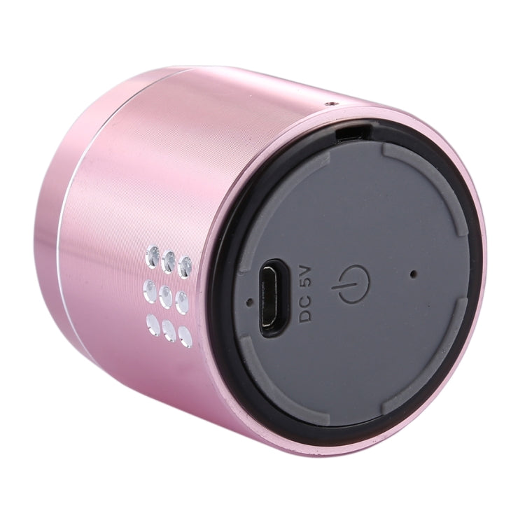 PTH-02 Portable True Wireless Stereo Mini Bluetooth Speaker with LED Indicator & Sling