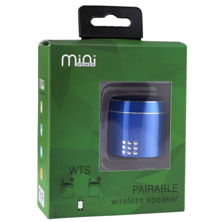 PTH-02 Portable True Wireless Stereo Mini Bluetooth Speaker with LED Indicator & Sling