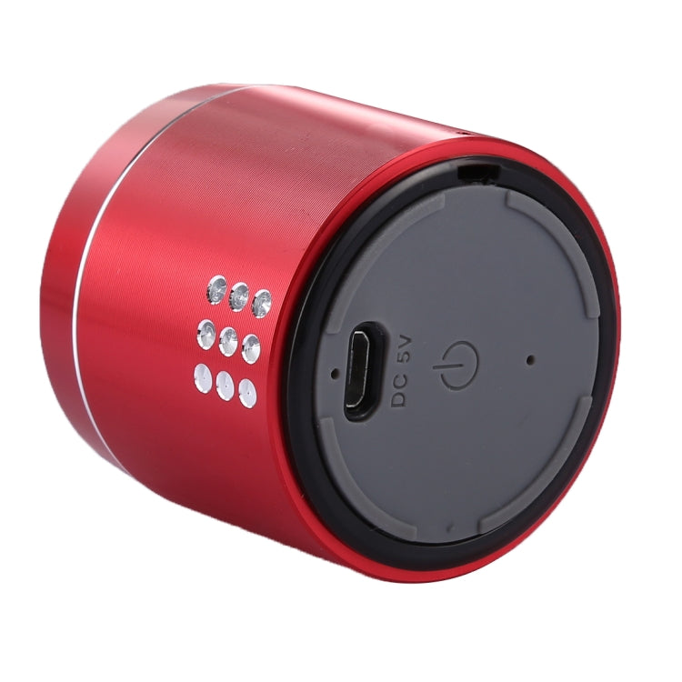 PTH-02 Portable True Wireless Stereo Mini Bluetooth Speaker with LED Indicator & Sling