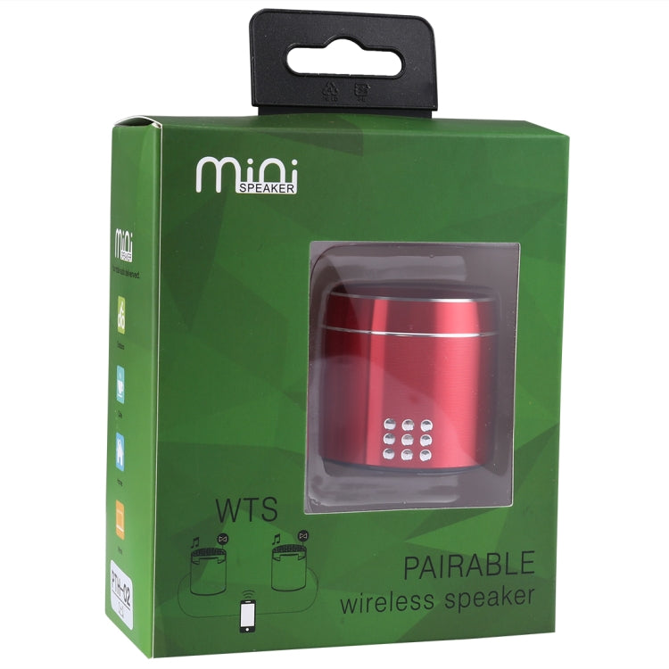 PTH-02 Portable True Wireless Stereo Mini Bluetooth Speaker with LED Indicator & Sling