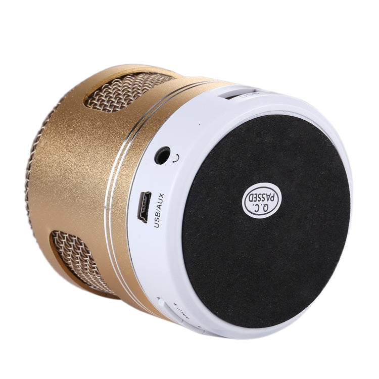 A9B Portable Mini Bluetooth Speaker, Built-in Mic, Support TF Card, AUX Input, USB Output