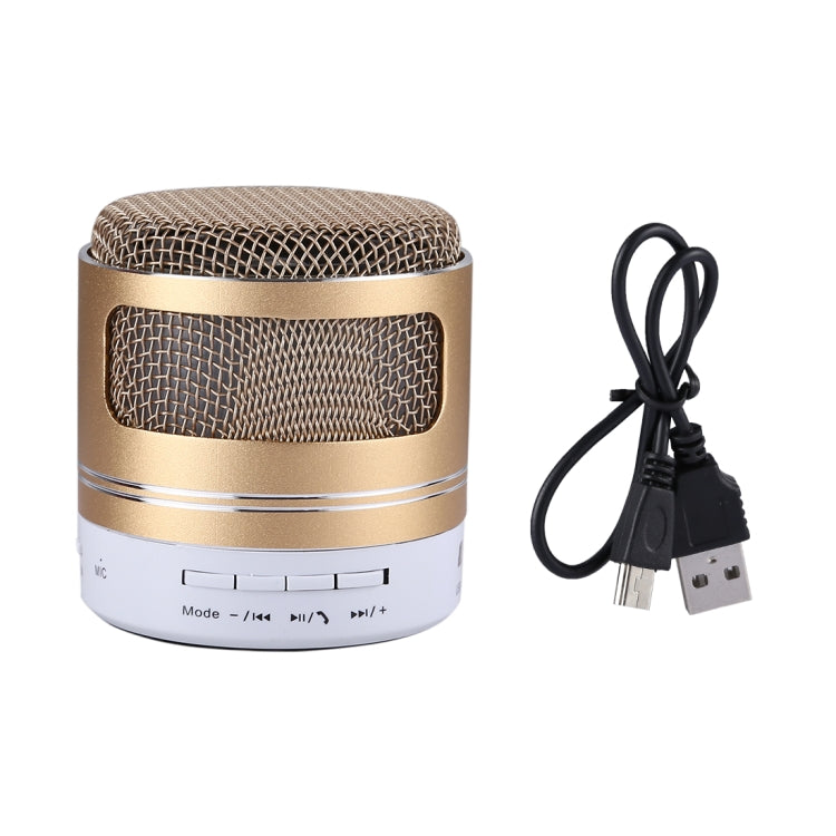A9B Portable Mini Bluetooth Speaker, Built-in Mic, Support TF Card, AUX Input, USB Output