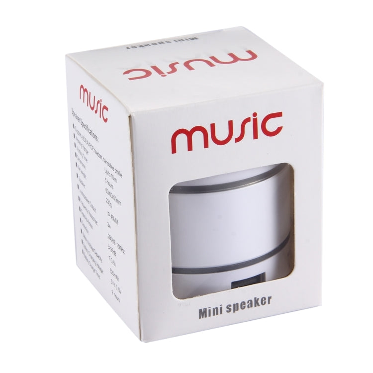 YX-S09U Multifunctional Mini Card Music Playback Bluetooth Speaker , with Color Light, Support Handfree Call & TF Card & U-disk & AUX Audio & FM Function & Earphone Out