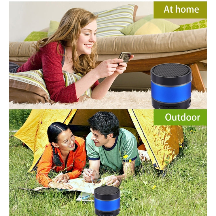 YX-S09U Multifunctional Mini Card Music Playback Bluetooth Speaker , with Color Light, Support Handfree Call & TF Card & U-disk & AUX Audio & FM Function & Earphone Out