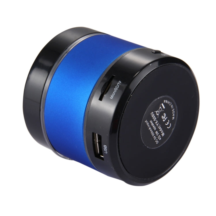 YX-S09U Multifunctional Mini Card Music Playback Bluetooth Speaker , with Color Light, Support Handfree Call & TF Card & U-disk & AUX Audio & FM Function & Earphone Out
